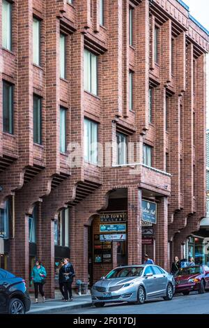 Bridal Veil Falls, Utah Stockfoto