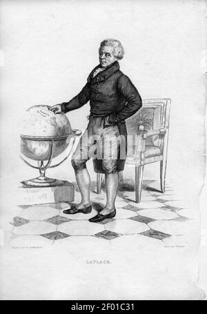 Pierre-Simon de Laplace. Stockfoto