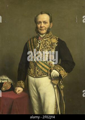 Pieter Mijer (1812-81). Gouverneur-generaal (1866-71) Stockfoto