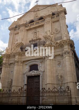 Kirche des heiligen Benedikt, Catania Stockfoto