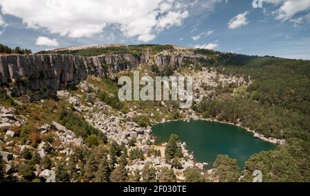 Die schwarze Lagune, in spanien Stockfoto