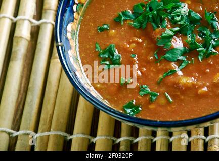 Indisches Curry-Gericht Stockfoto