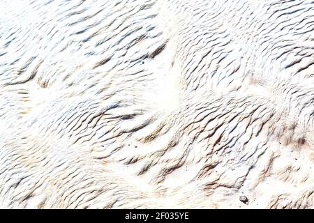 Abstract in pamukkale türkei asien Bad und Stockfoto