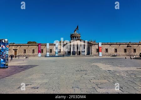 Das Weltkulturerbe Hospicio Cabañas, Guadalajara, Jalisco, Mexiko Stockfoto