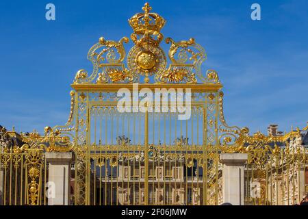 königliches Gericht frankreich Stockfoto