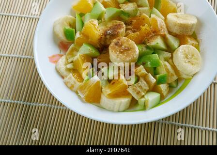 Afrikanische Obstsalat Stockfoto