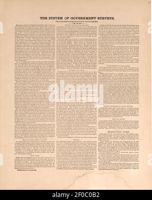 Plat Buch von Preble County, Ohio - zusammengestellt aus County Aufzeichnungen und tatsächlichen Umfragen Stockfoto