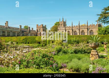 Sudeley Castle ist ein Schloss in der Nähe von Winchcombe, Gloucestershire, England Stockfoto