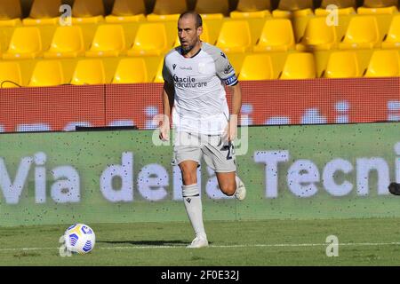 Rodrigo Palacio Spieler von Bologna, während des Spiels der italienischen Serie A Meisterschaft zwischen Benevento gegen Bologna 1-0, Spiel auf dem Ciro Vig gespielt Stockfoto