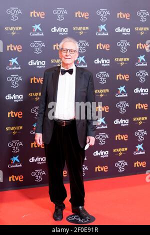 Malaga, Spanien. 6th März, 2021. Besucht den roten Teppich vor der Goya Awards 2021 Gala in Malaga . März 06, 2021. Foto von Alterphotos/Francis González/ABACAPRESS.COM Quelle: Abaca Press/Alamy Live News Stockfoto