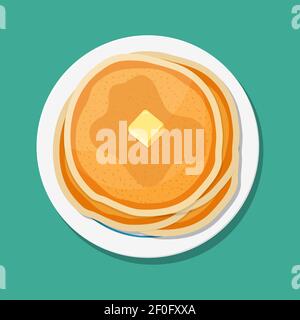 Frühstücksmenü Stock Vektor