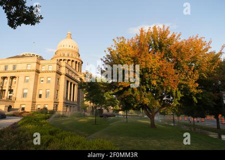 Boise Idaho Innenstadt Capitol Building Legislative Zentrum Hauptstadt Stockfoto