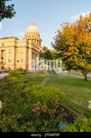 Boise Idaho Innenstadt Capitol Building Legislative Zentrum Hauptstadt Stockfoto