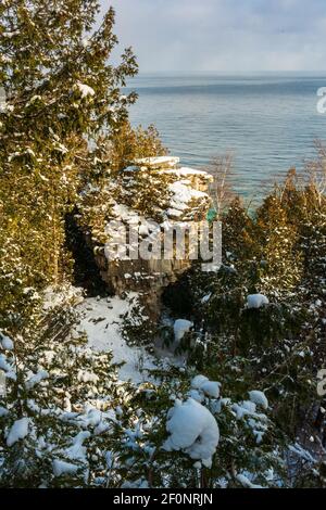 Fathom Five National Park Gray Sauble County Bruce Peninsula Ontario Kanada Stockfoto