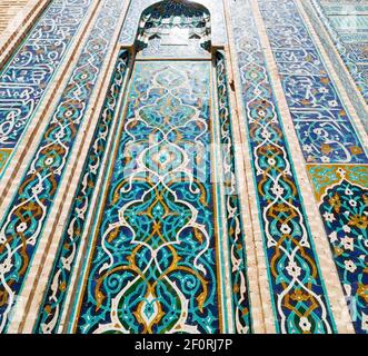 Im iran verwischen islamische Mausoleum Stockfoto