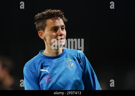 Niederhasli, Zürich. März 2021, 06th. 6th. März 2021, Niederhasli, GC/Campus, AXA Women's Super League: Grasshopper Club Zürich - BSC YB-Women, # 23 Bettina Bruelhart (GC) beim Warm-up (Schweiz/Kroatien OUT) Quelle: SPP Sport Pressefoto. /Alamy Live Nachrichten Stockfoto