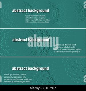 Modernes Banner, tolles Design für jeden Zweck. Abstraktes Hintergrundbanner. Isolierte Vektordarstellung. Design von Website-Vorlagen. Stock Vektor