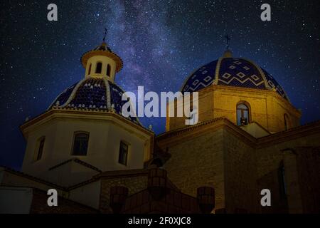 Altea, Costa Blanca, Spanien Stockfoto