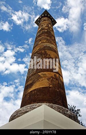 Astoria Column in Newport, Oregon. Stockfoto