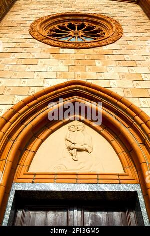 Italien lombardei Die Villa cortese alte Kirche Stockfoto