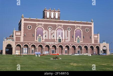 Paramount Theater - Convention Hall - Horizontale Front - Asbury Park - New Jersey Ca. 1978 Stockfoto