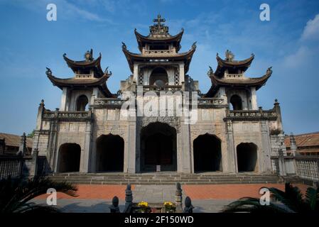 Die Kirche unserer Lieben Frau vom Rosenkranz, Phat Diem Kathedrale, Phat Diem, Ninh Binh Provinz, Vietnam Stockfoto