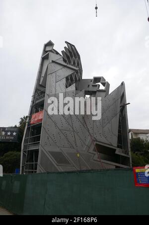 West Hollywood, California, USA 7th March 2021 EINE allgemeine Ansicht des Sunset Spectacular Baues am Sunset Blvd am 7. März 2021 in West Hollywood, Kalifornien, USA. Foto von Barry King/Alamy Stockfoto Stockfoto