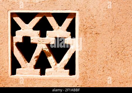 Im iran altes Fenster Stockfoto