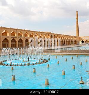 Im iran der alte Platz Stockfoto