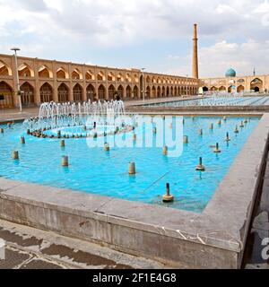 Im iran der alte Platz Stockfoto