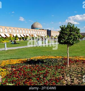 Im iran der alte Platz Stockfoto