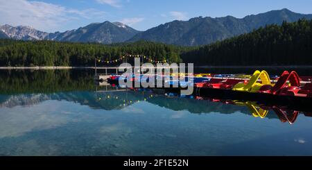 Eibsee bei Zugspitze (2) Stockfoto