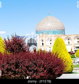 Im iran der alte Platz Stockfoto