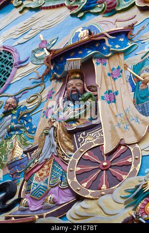 Taiwan, Taipei, Guandu, Guandu Tempel Stockfoto