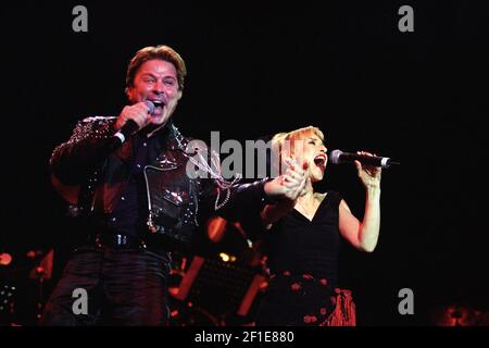 Dollar auf der Bühne beim 'Here and Now 80s Concert' in der Wembley Arena in London, Großbritannien. 15th Dezember 2002 Stockfoto