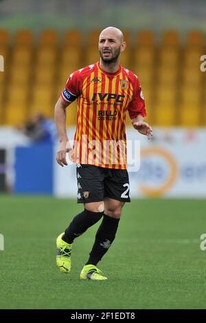 Pasquale Schiattarella Spieler von Benevento, während des Spiels der italienischen SerieA Meisterschaft zwischen Benevento gegen Sampdoria, Endergebnis 1-1, matc Stockfoto