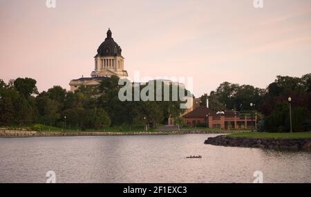 South Dakota State Capital Building Hughes County Pierre SD Stockfoto