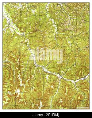 St Paul, Arkansas, Karte 1943, 1:62500, Vereinigte Staaten von Amerika von Timeless Maps, Daten U.S. Geological Survey Stockfoto