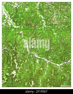 St Paul, Arkansas, Karte 1943, 1:62500, Vereinigte Staaten von Amerika von Timeless Maps, Daten U.S. Geological Survey Stockfoto