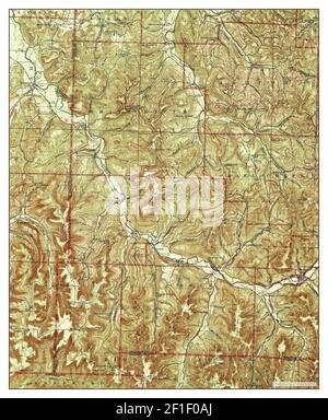 St Paul, Arkansas, Karte 1946, 1:62500, Vereinigte Staaten von Amerika von Timeless Maps, Daten U.S. Geological Survey Stockfoto