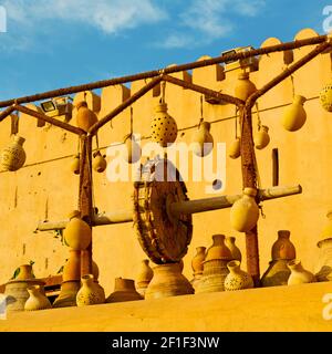 Im oman muscat die alte Keramik Stockfoto