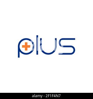 Plus Gesundheitswesen Arzt medizinische Apotheke Klinik Krankenhaus Etikett Logo und Symbole. Stock Vektor