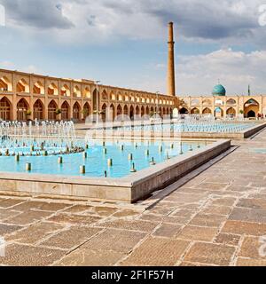 Im iran der alte Platz Stockfoto