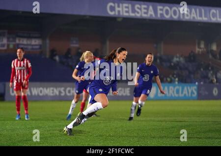 Aktenfoto vom 03-03-2021 von Chelsea's Maren Mjelde. Ausgabedatum: Montag, 8. März 2021. Stockfoto