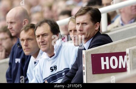 WEST HAM V MIDDLESBROUGH 21/4/2003 GLEN RODDER BILD DAVID ASHDOWNPREMIER FUSSBALL DER LIGA Stockfoto