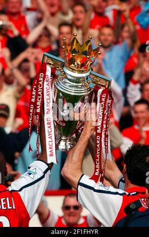 ARSENAL V EVERTON 11/5/2002 BILD DAVID ASHDOWN.FOOTBALL Stockfoto