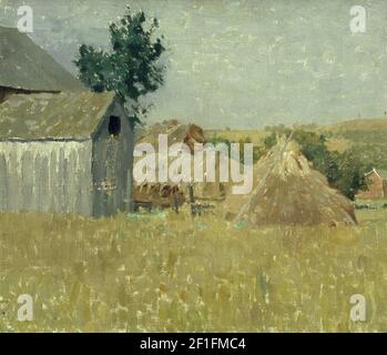 William L. Lathrop - Gray Barn Stockfoto