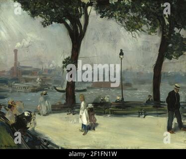 William Glackens - East River Park Stockfoto