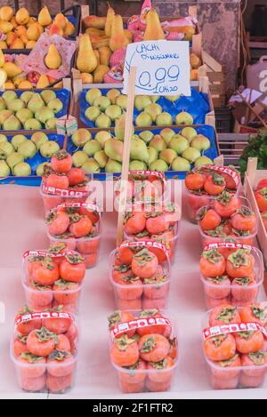 Sizilianisches Marktes, Palermo, Sizilien, Italien, Europa Stockfoto