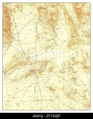 Searles Lake, California, Karte 1915, 1:250000, Vereinigte Staaten von Amerika von Timeless Maps, Daten U.S. Geological Survey Stockfoto